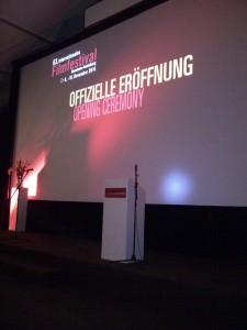 Opening ceremony film festival Heidelberg 2014